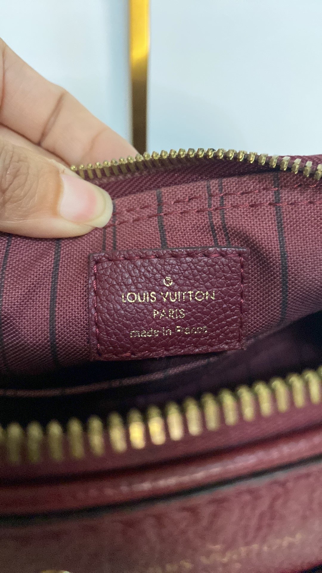 Louis Vuitton Empreinte Speedy 25 Bandouliere NM Aurore