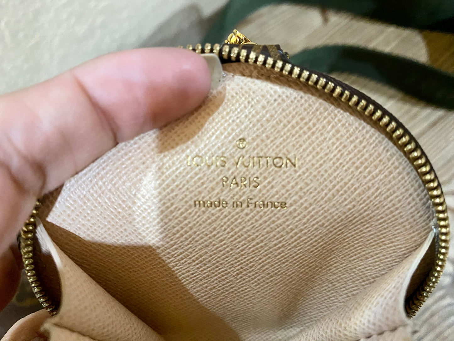 Authentic Louis Vuitton Multi Pochette Army Green