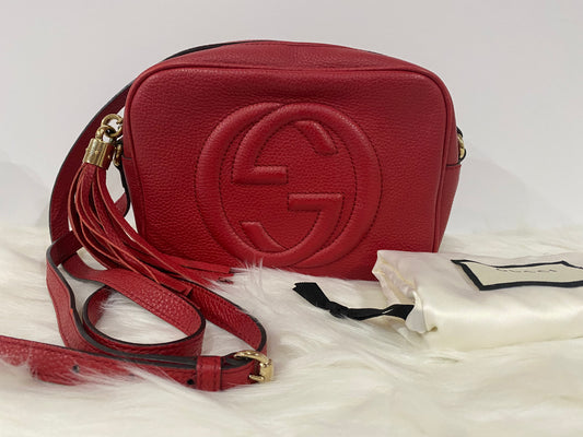 Authentic Gucci Soho Disco Red